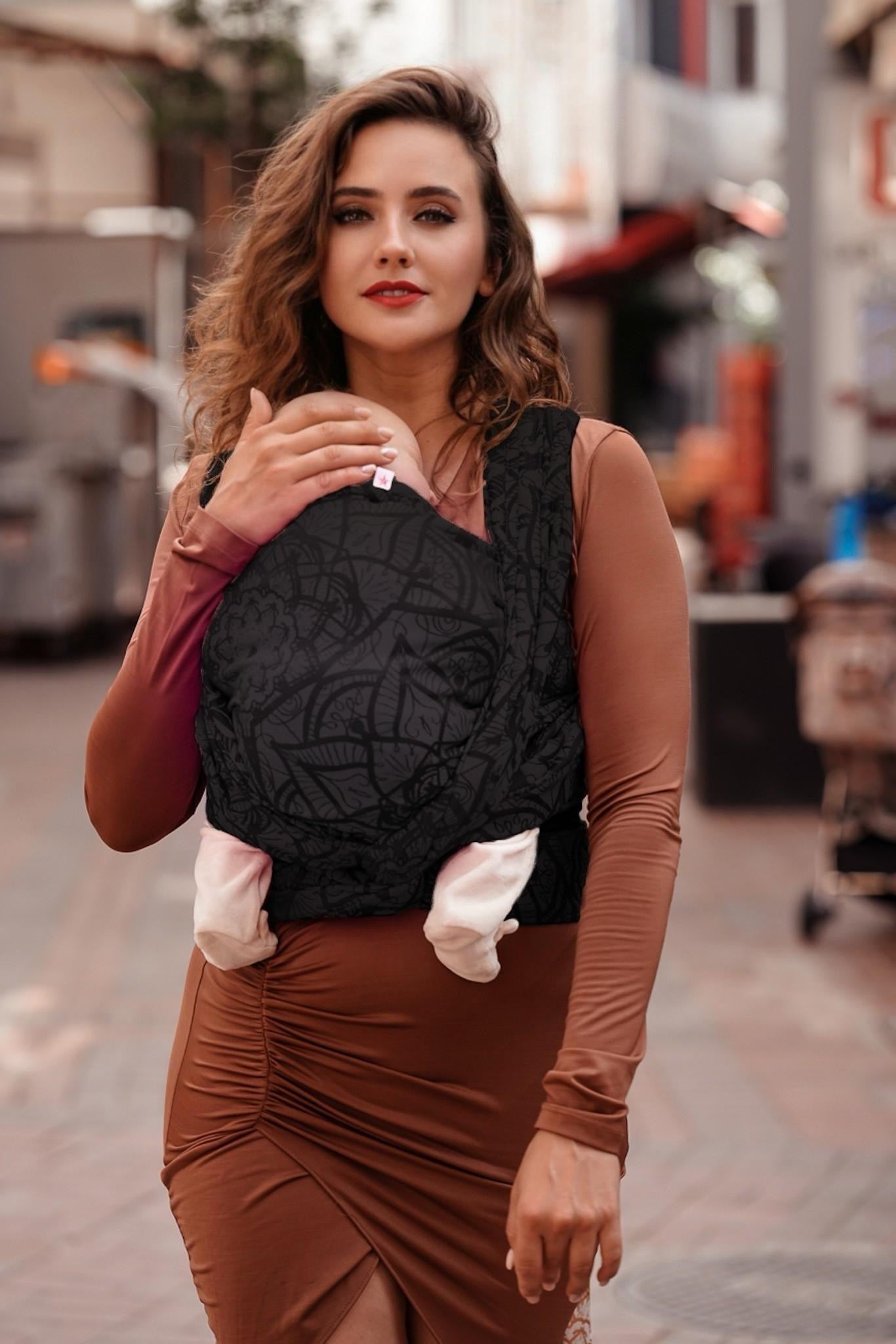 Baby Wrap Lilenia Black