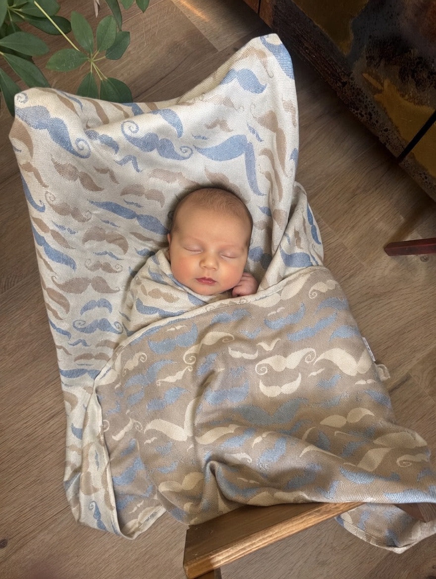 Cuddling cloth Mustache Günter