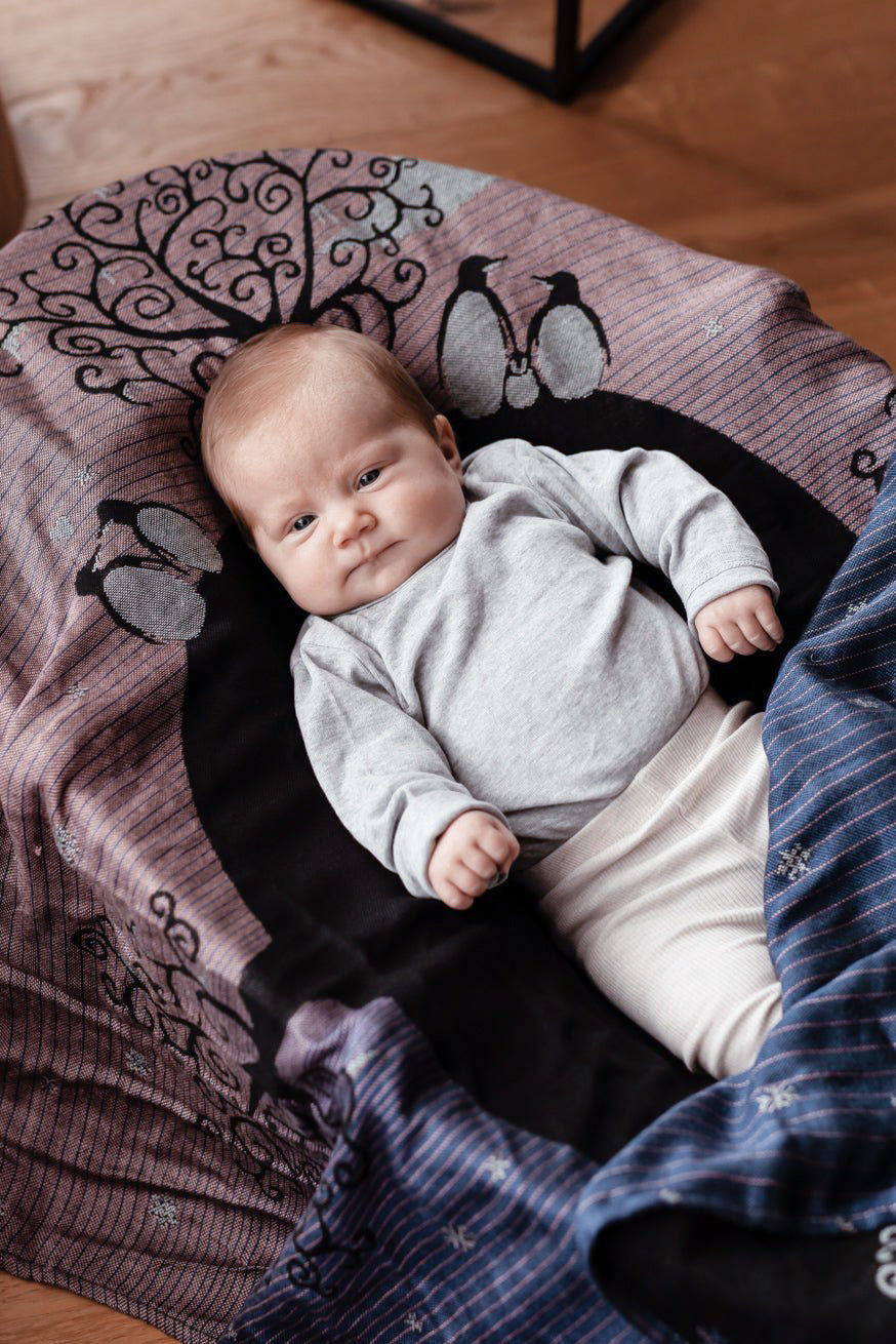 Cuddly blanket penguin love Tilda