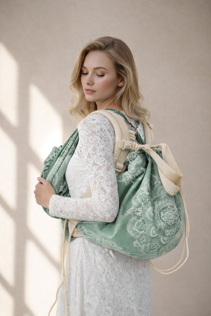 Mommy Bag Mandala olive beige