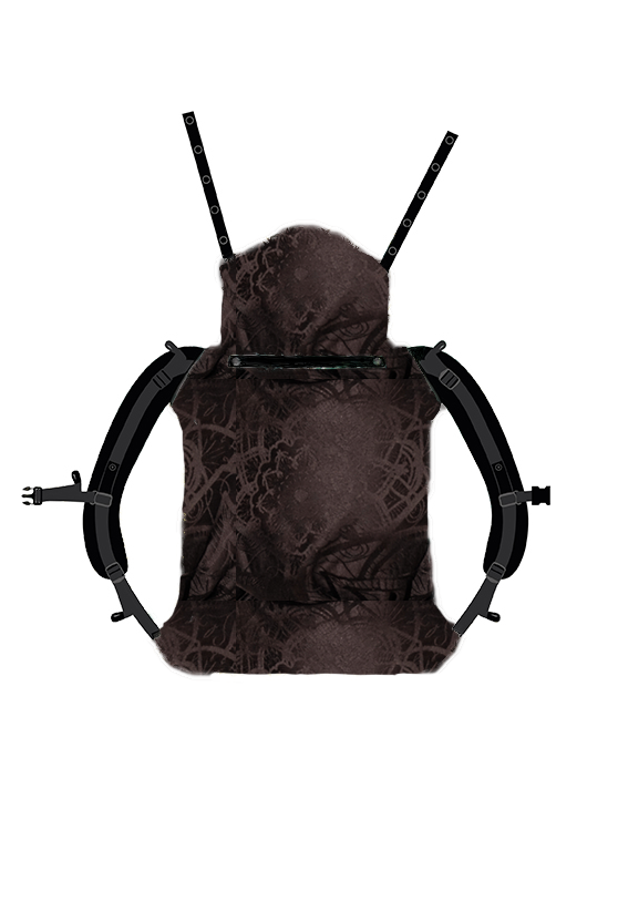 Baby Carrier Onbu Lilenia Black