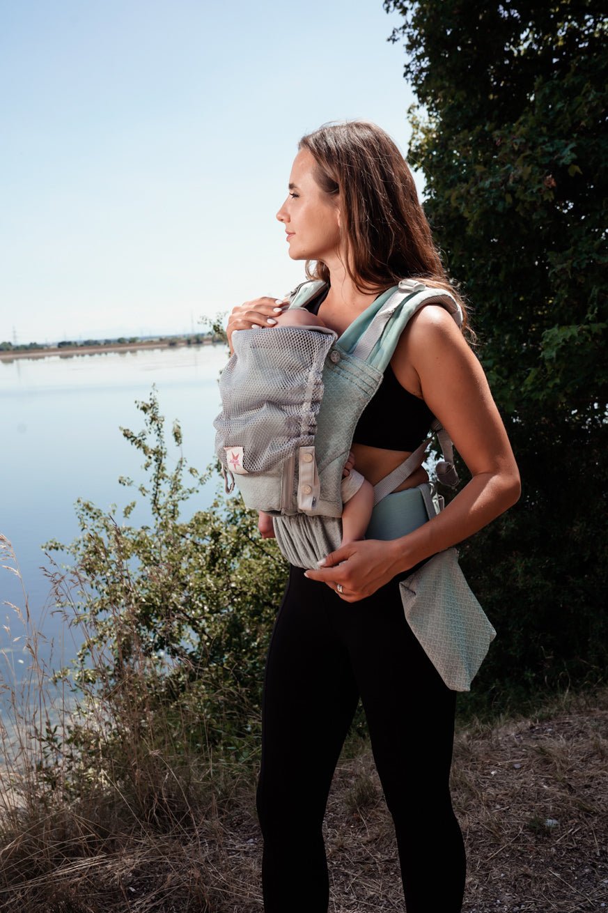 Baby Carrier Flip Performance Air Heart2Heart Mint - KOKADI