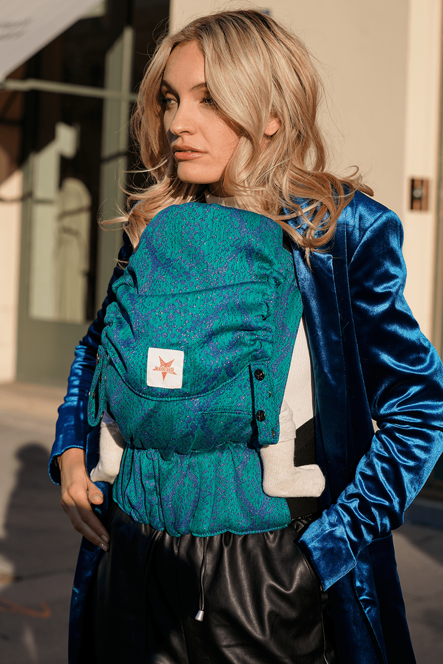 Baby Carrier Flip Snake Azzura - KOKADI