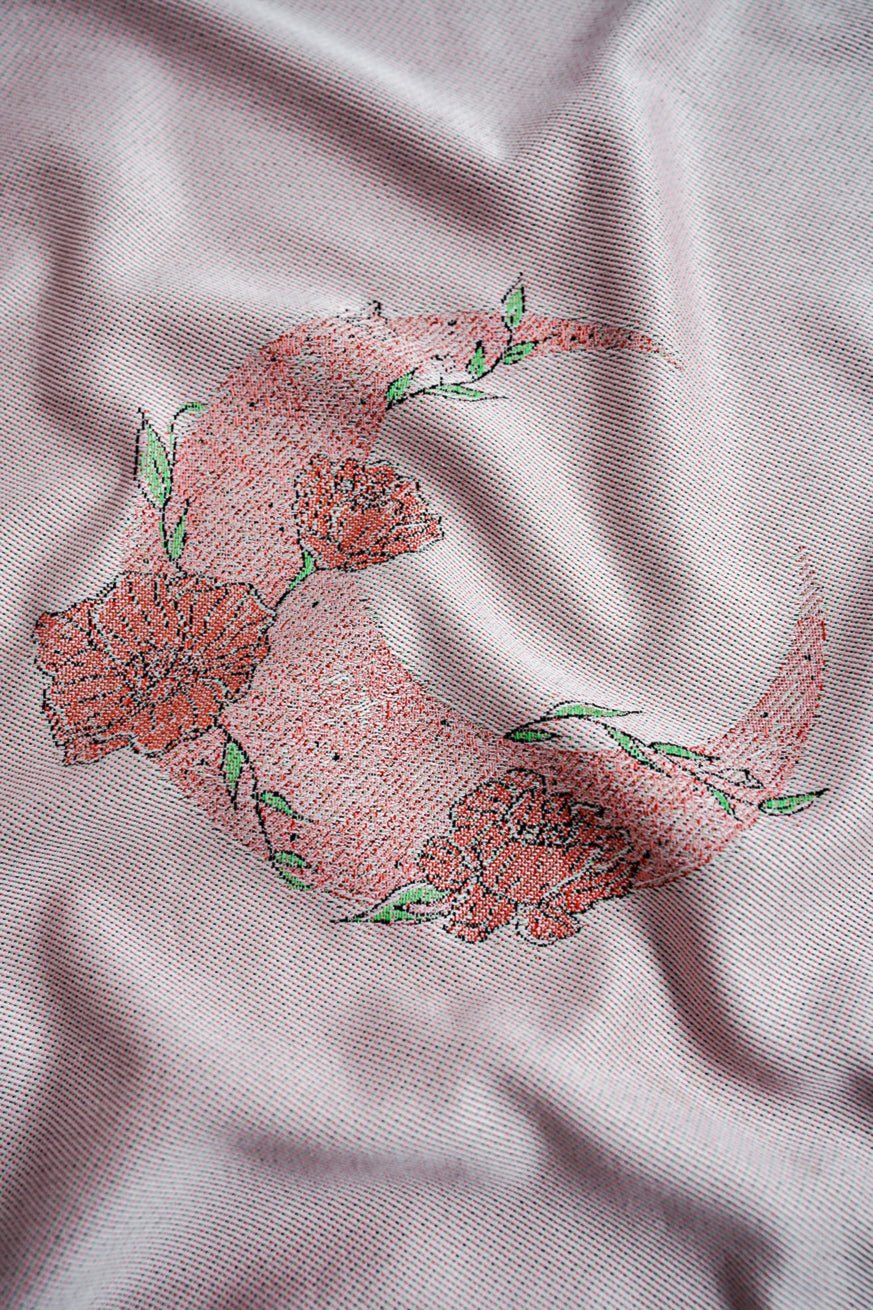 Baby Carrier WrapStar Fleur de Luna - KOKADI