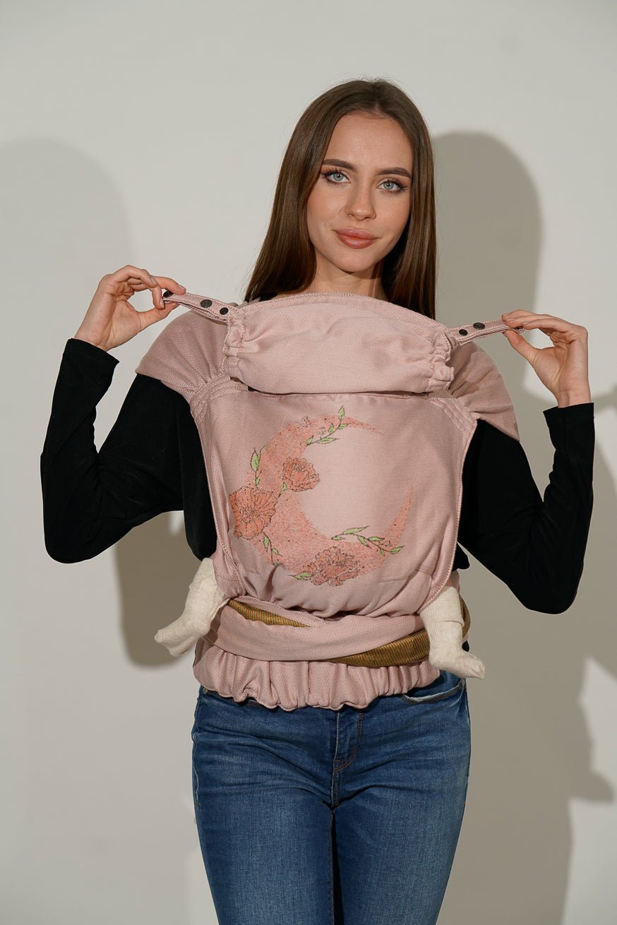 Baby Carrier WrapStar Fleur de Luna - KOKADI