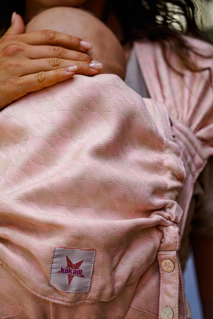 Baby Carrier WrapStar Houndstooth Viola - KOKADI