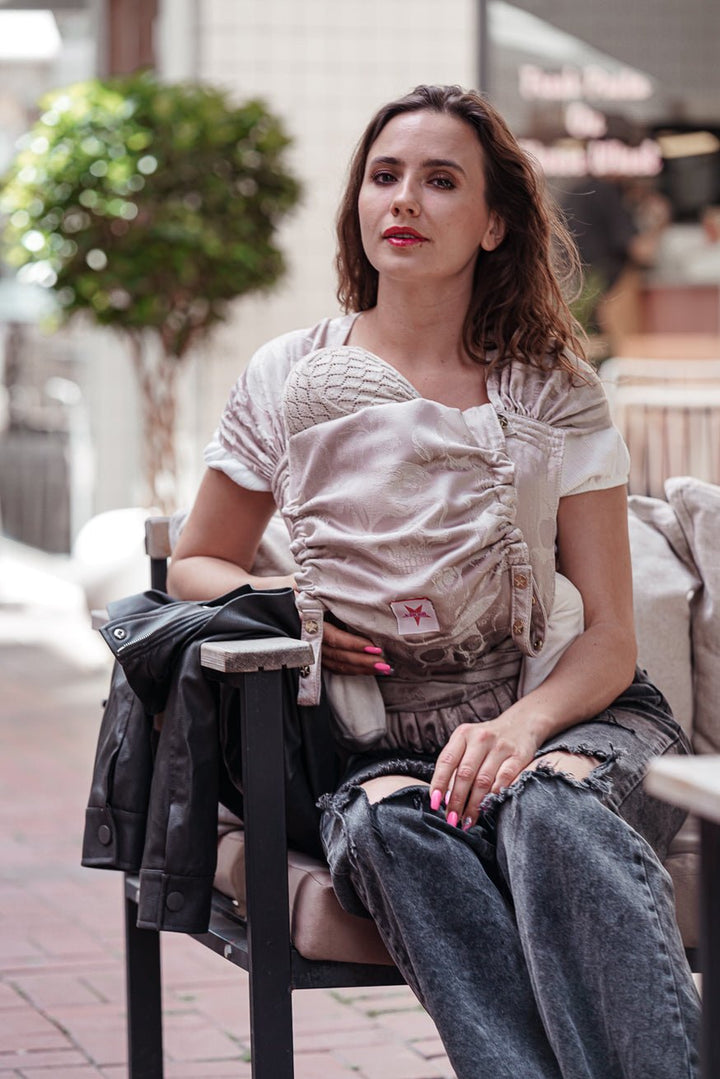 Babytrage WrapStar Silky Skulls - KOKADI