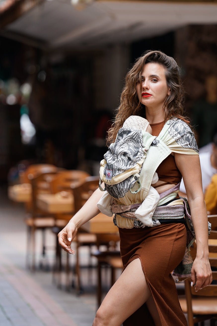 Babytrage WrapStar Wild Mandala Wolf - KOKADI
