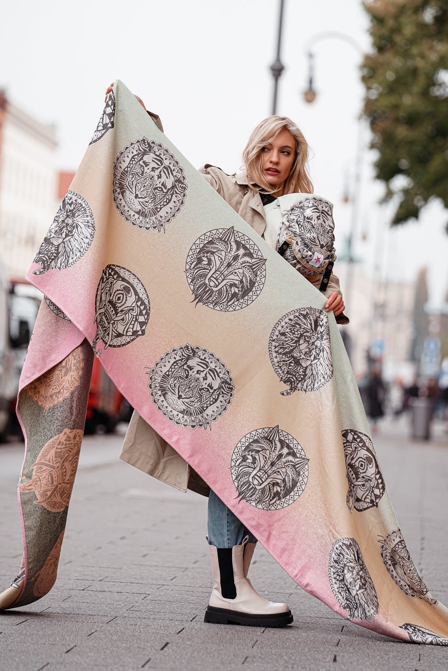 Babytrage WrapStar Wild Mandala Wolf - KOKADI
