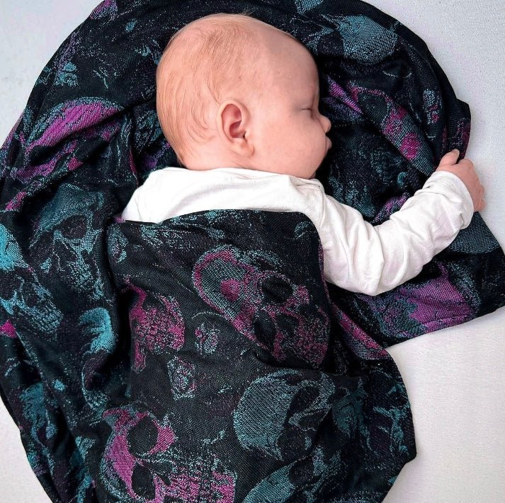 Cuddly towel Scary Skulls - KOKADI