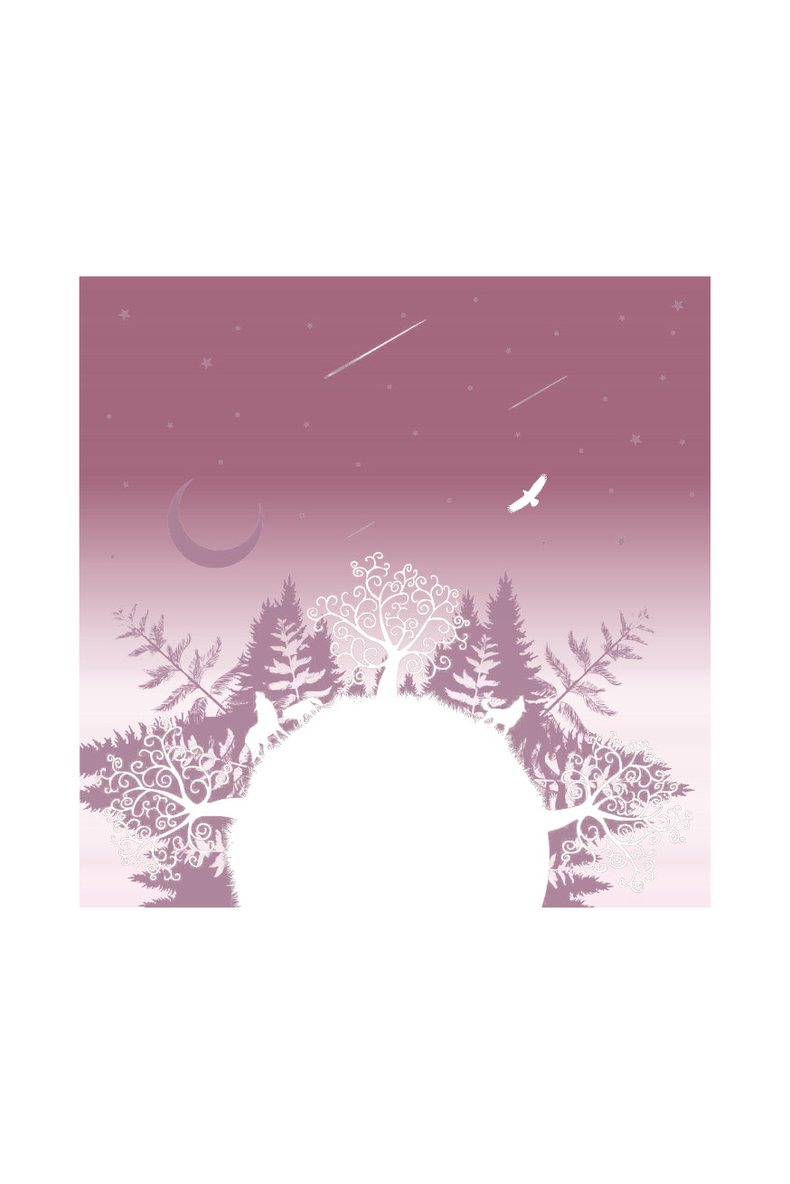 Mom blanket Forest of Wolves Elaine - KOKADI