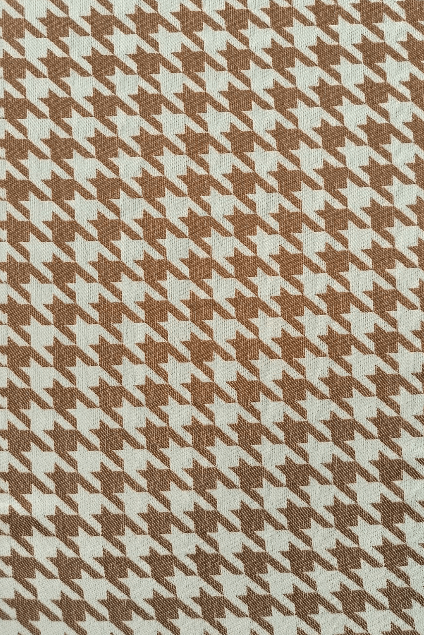 Ring Sling Houndstooth Latte Macchiato - KOKADI