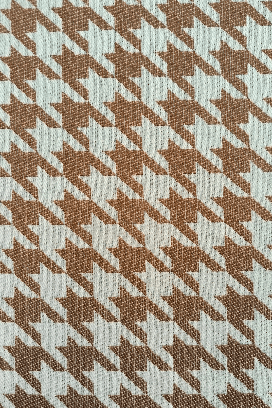 Ring Sling Houndstooth Latte Macchiato - KOKADI