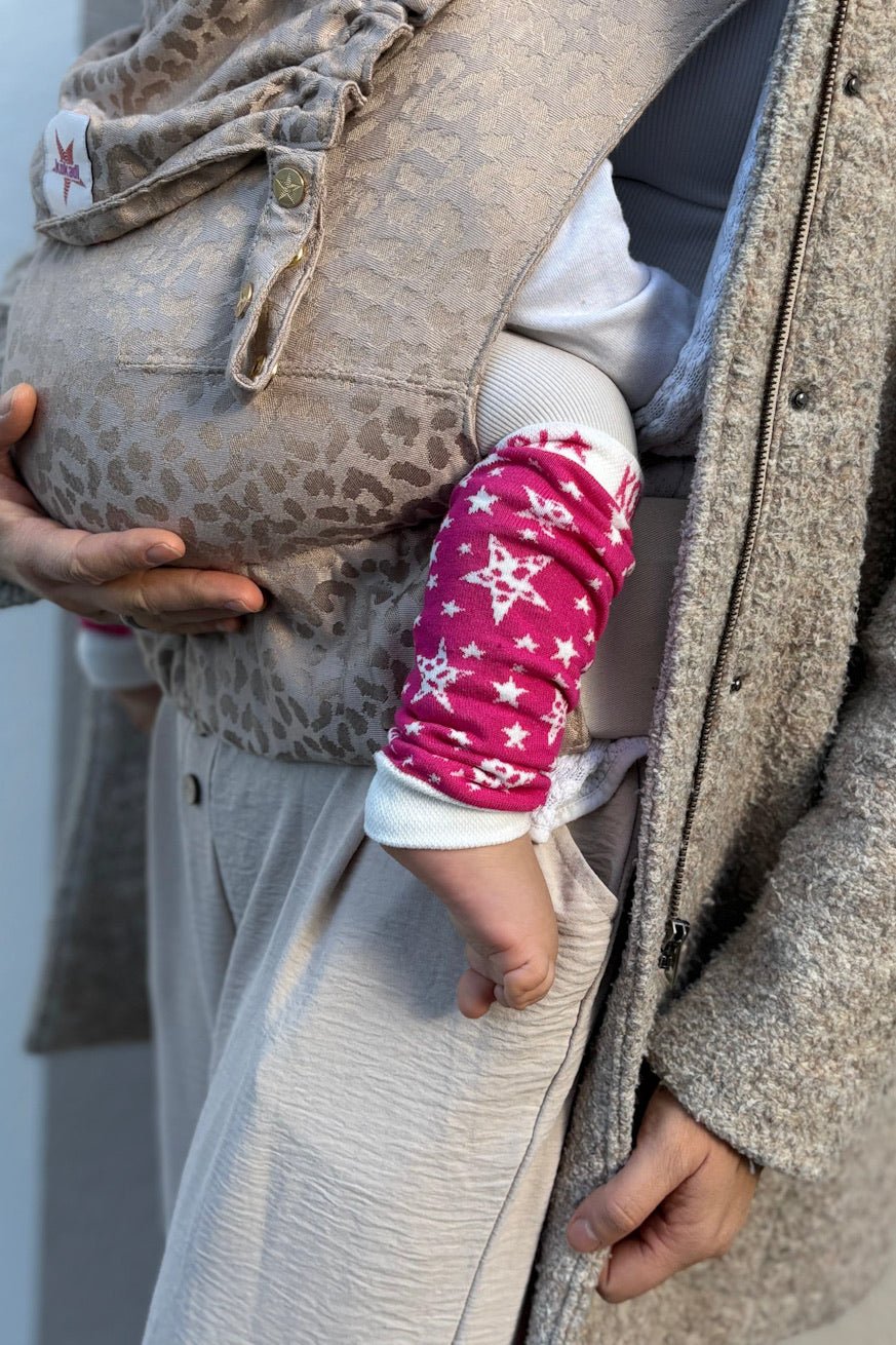 Carrying cuffs Leo Stars Strawberry - KOKADI