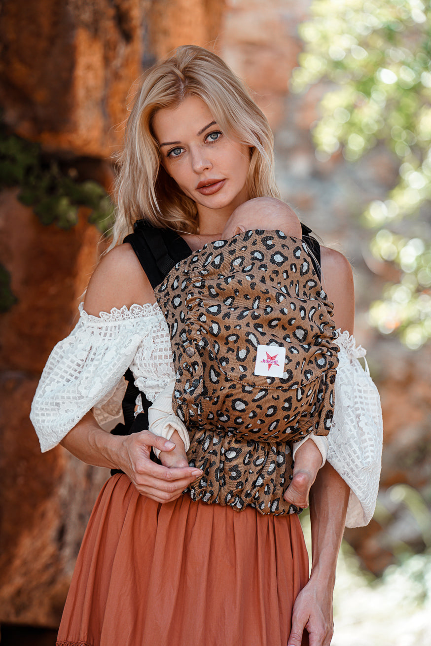 baby carrier TaiTai Safari Coffee