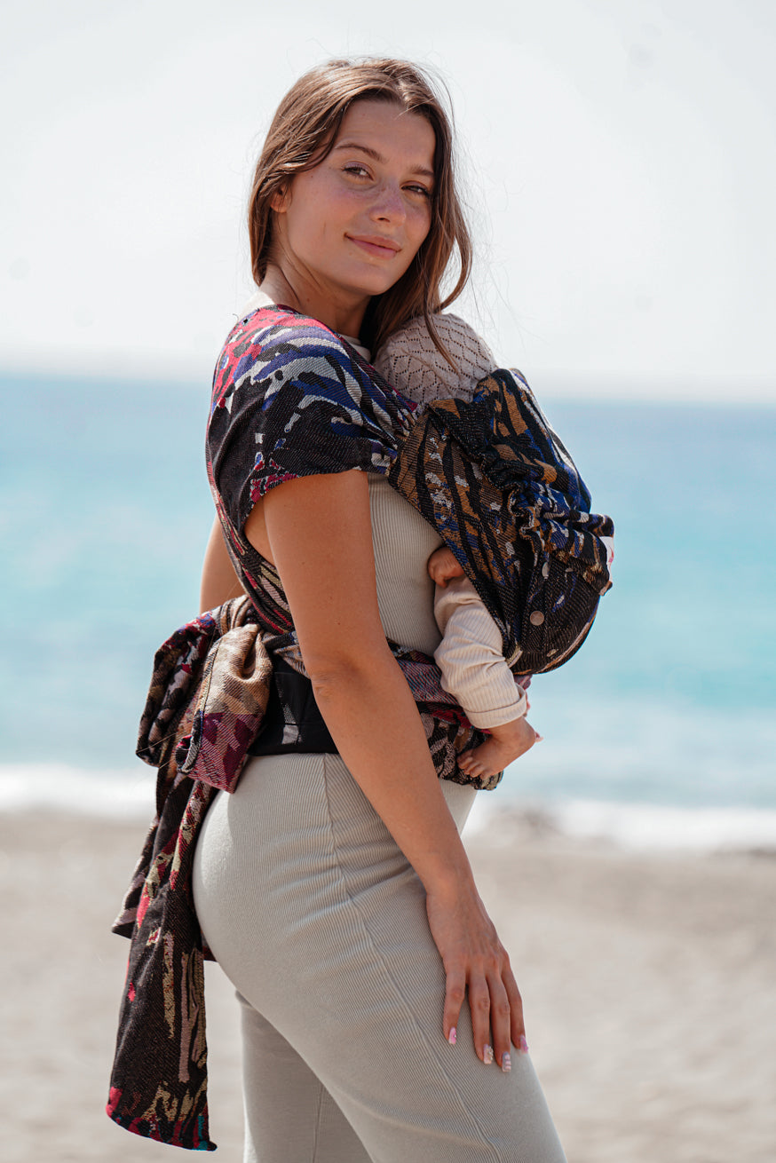 baby carrier WrapStar Junglefari Vibrant Red