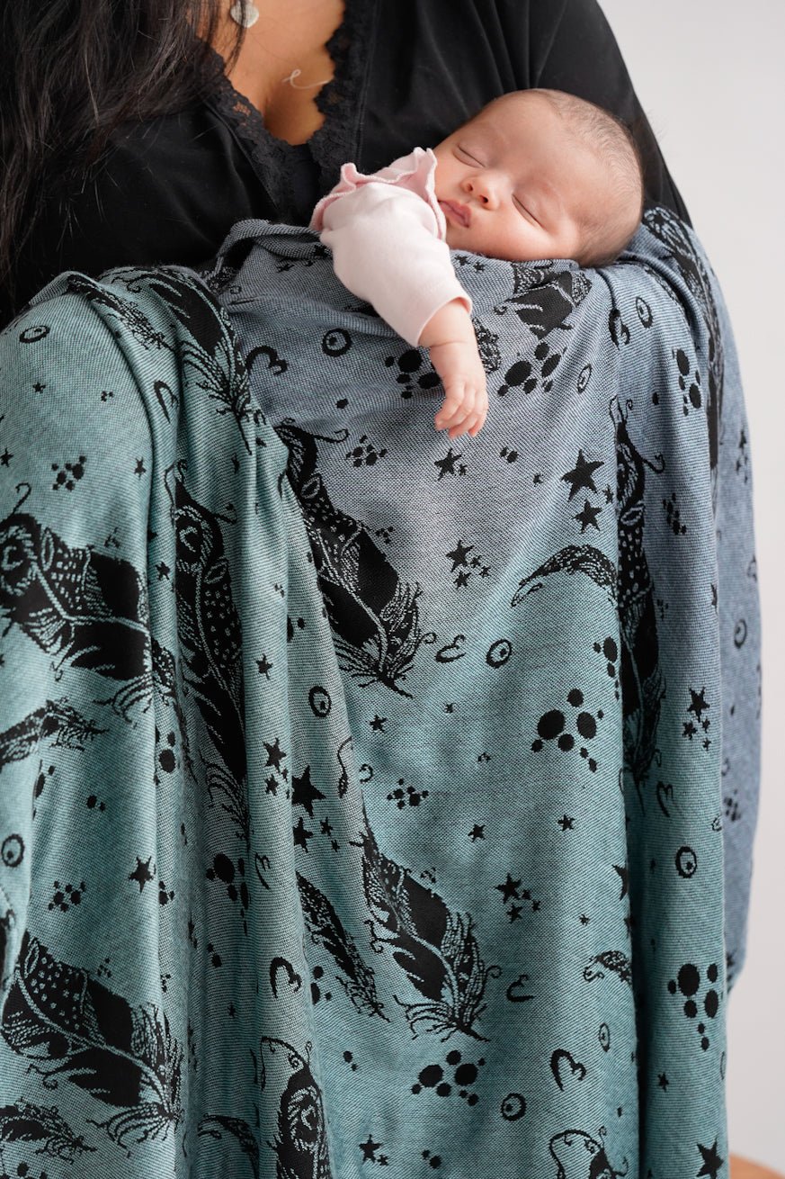 Baby blanket Blue Niyaha Reloaded - KOKADI