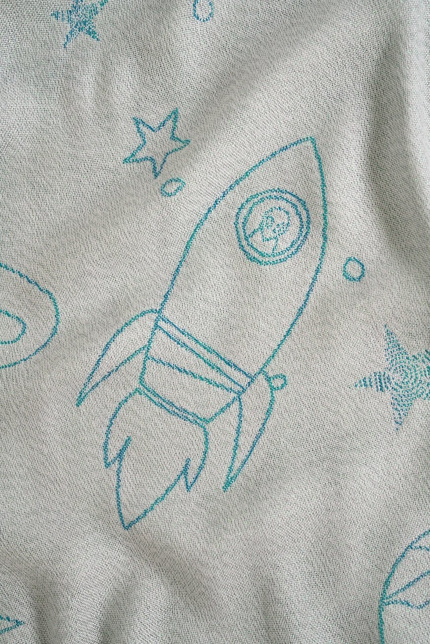 Baby blanket Deep Space Milky Way Kokadi