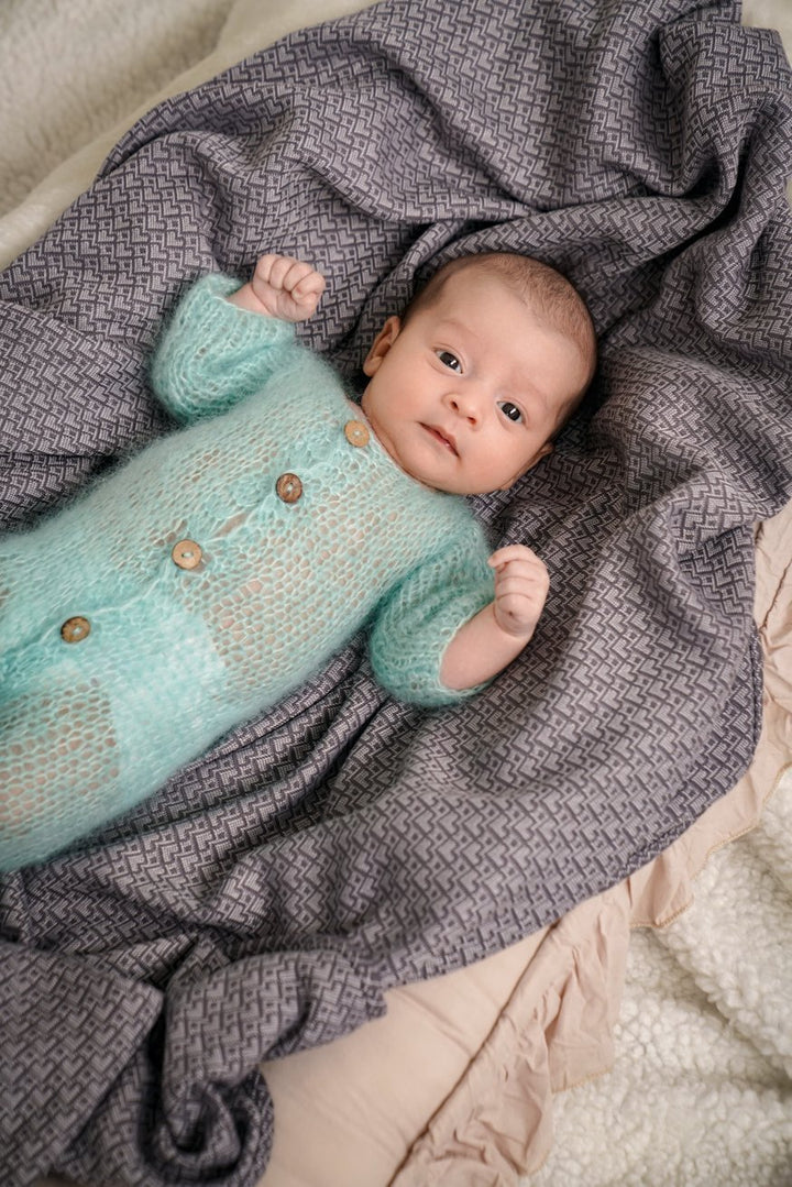 Baby blanket Heart2Heart stone - KOKADI