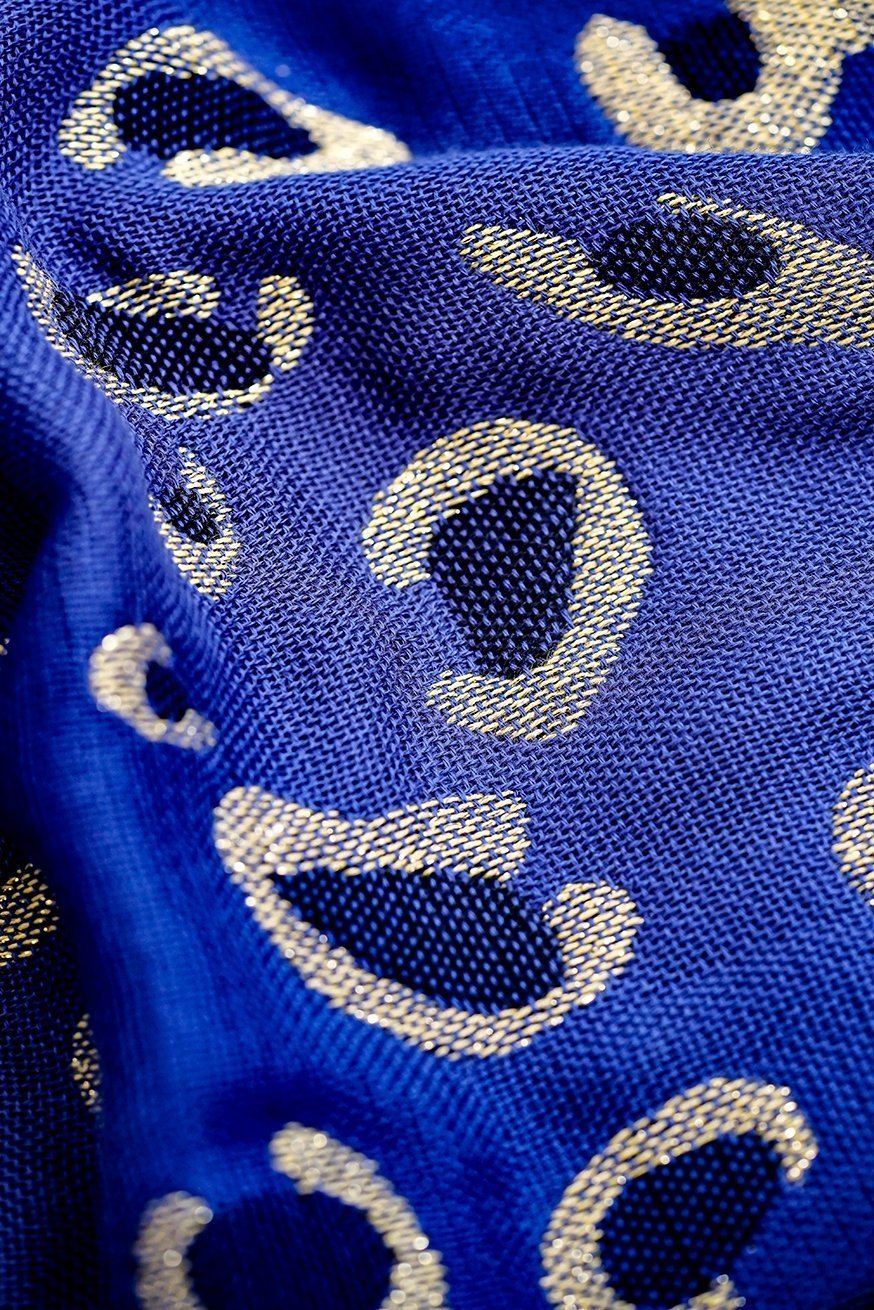 Baby blanket Safari sapphire - KOKADI