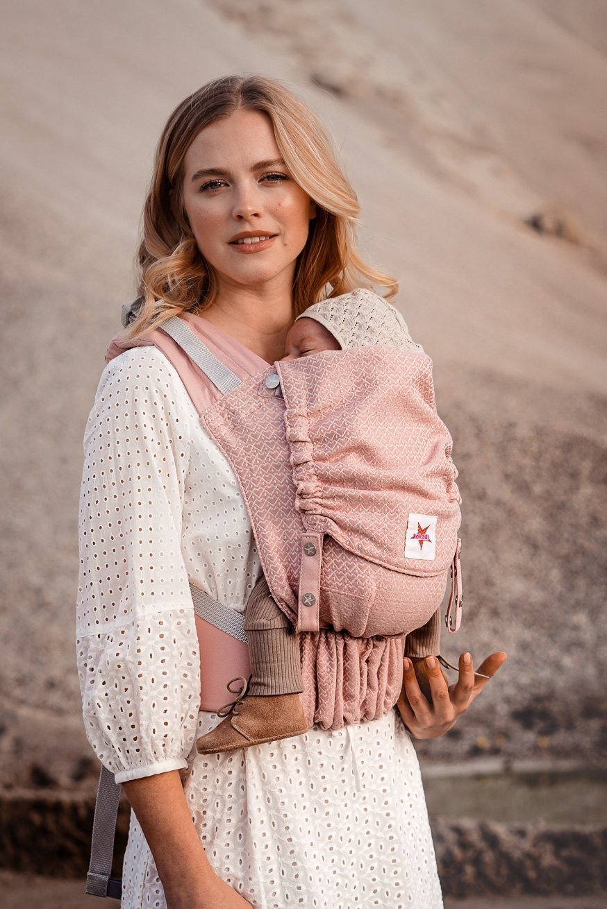 KOKADI Baby Carrier Flip Heart2Heart Rosé