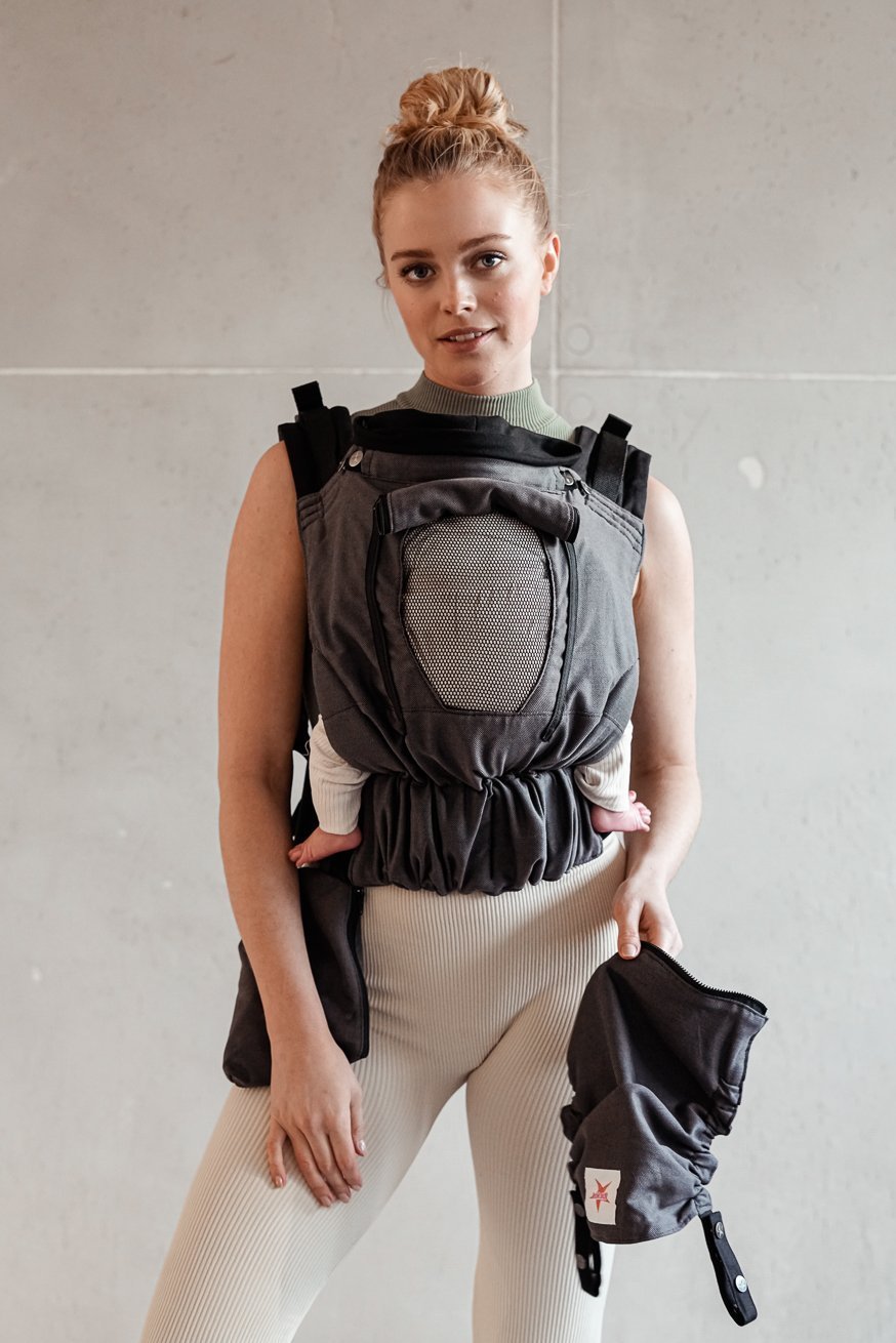 Baby Carrier Flip Performance Air Just Mr Gray - KOKADI