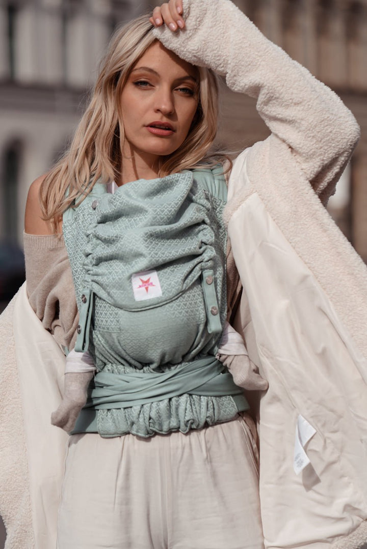 Baby Carrier TaiTai Heart2Heart Mint - KOKADI