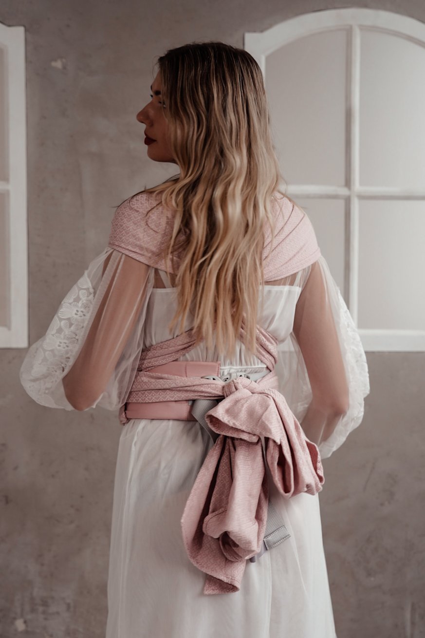 Baby Carrier WrapStar Heart2Heart Rosé - KOKADI