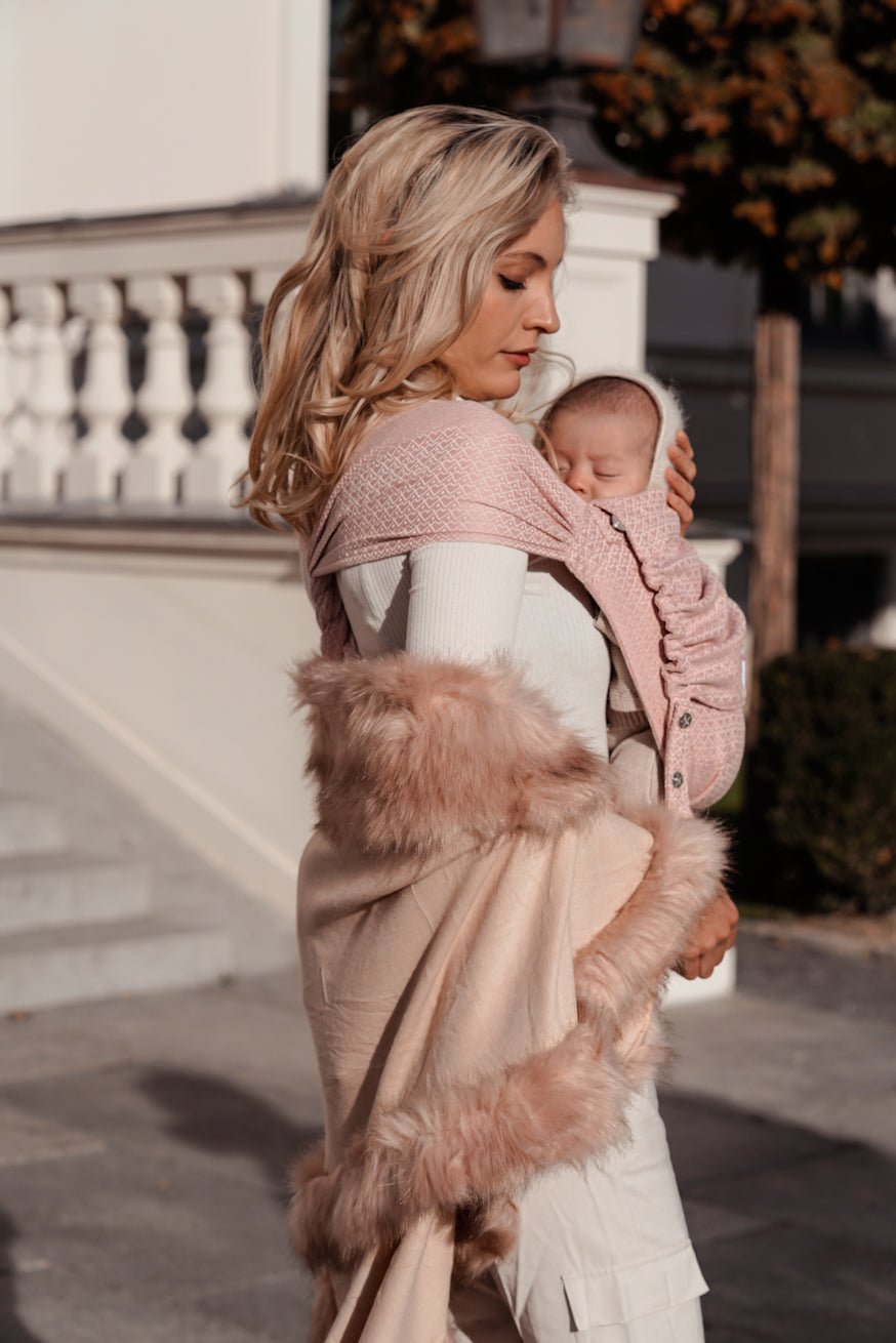 Baby Carrier WrapStar Heart2Heart Rosé - KOKADI