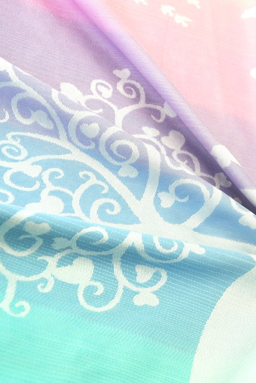 Baby Carrier WrapTai Marie in Wonderland SilverLine - KOKADI