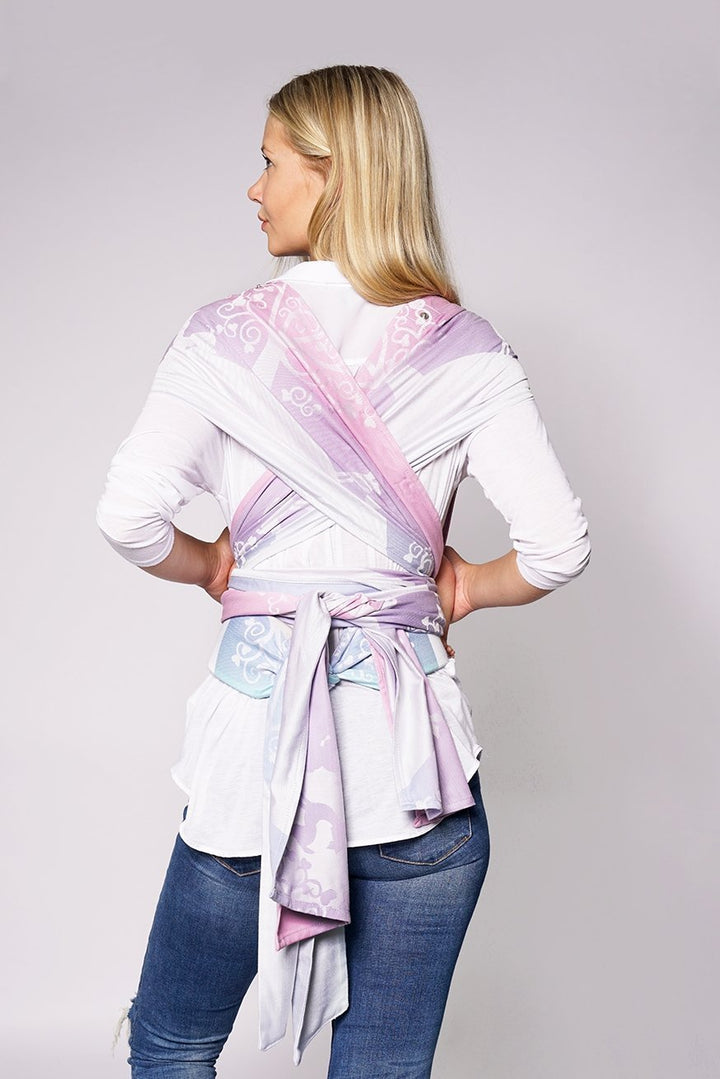 Baby Carrier WrapTai Marie in Wonderland SilverLine - KOKADI