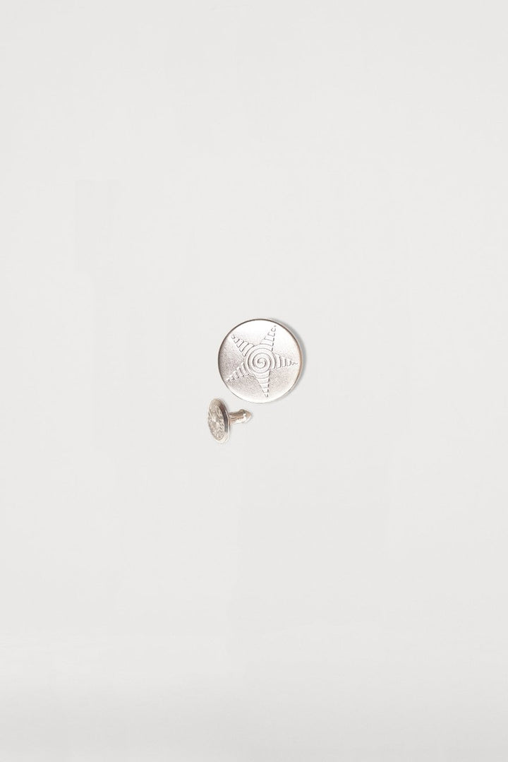 Jeans button silver - KOKADI