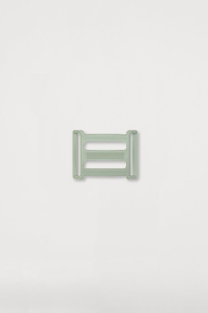 Cross buckle 25mm SilverLine matt - KOKADI