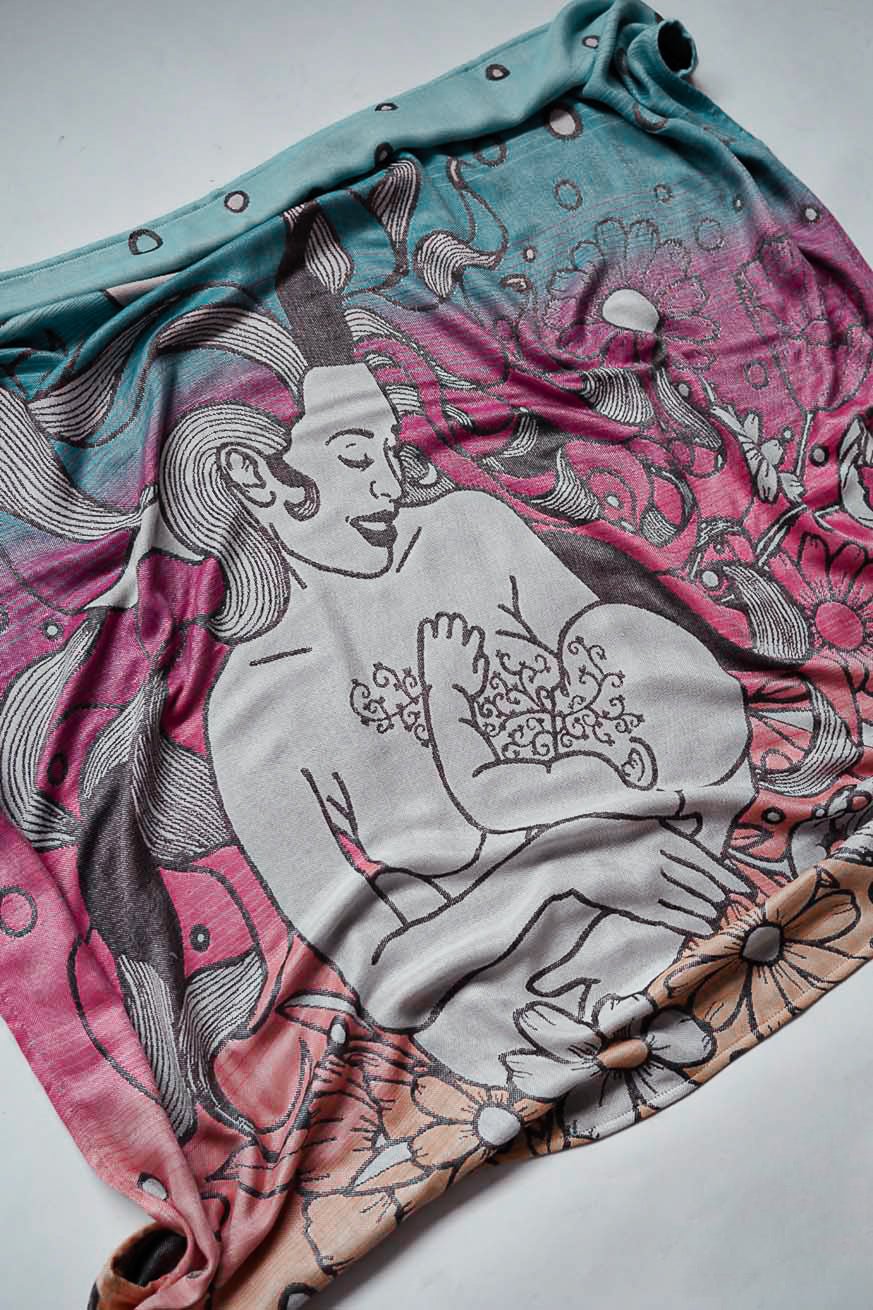 Cuddly blanket Gaia Hannah - KOKADI