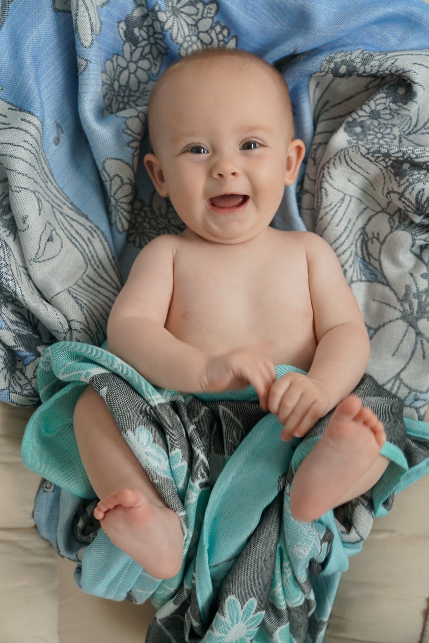 Cuddly towel Hippie Max - KOKADI