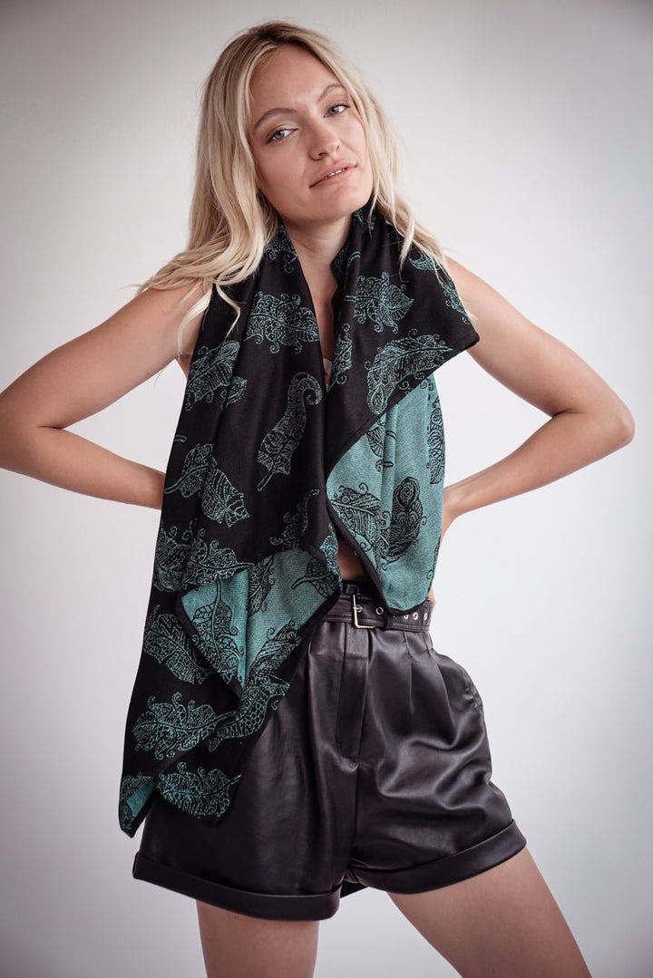 Cuddly towel mandala feathers Alexander - KOKADI