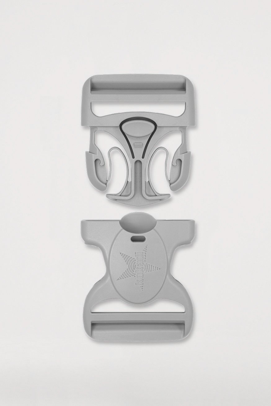 Buckle 50mm SilverLine star clasp - KOKADI