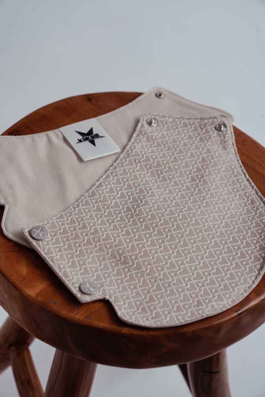 Shoulder strap protector Heart2Heart Cream - KOKADI