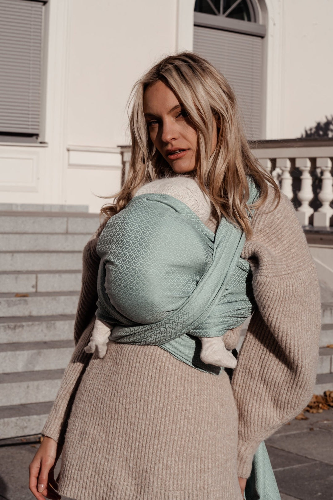 Baby Wrap Heart2Heart Mint - KOKADI